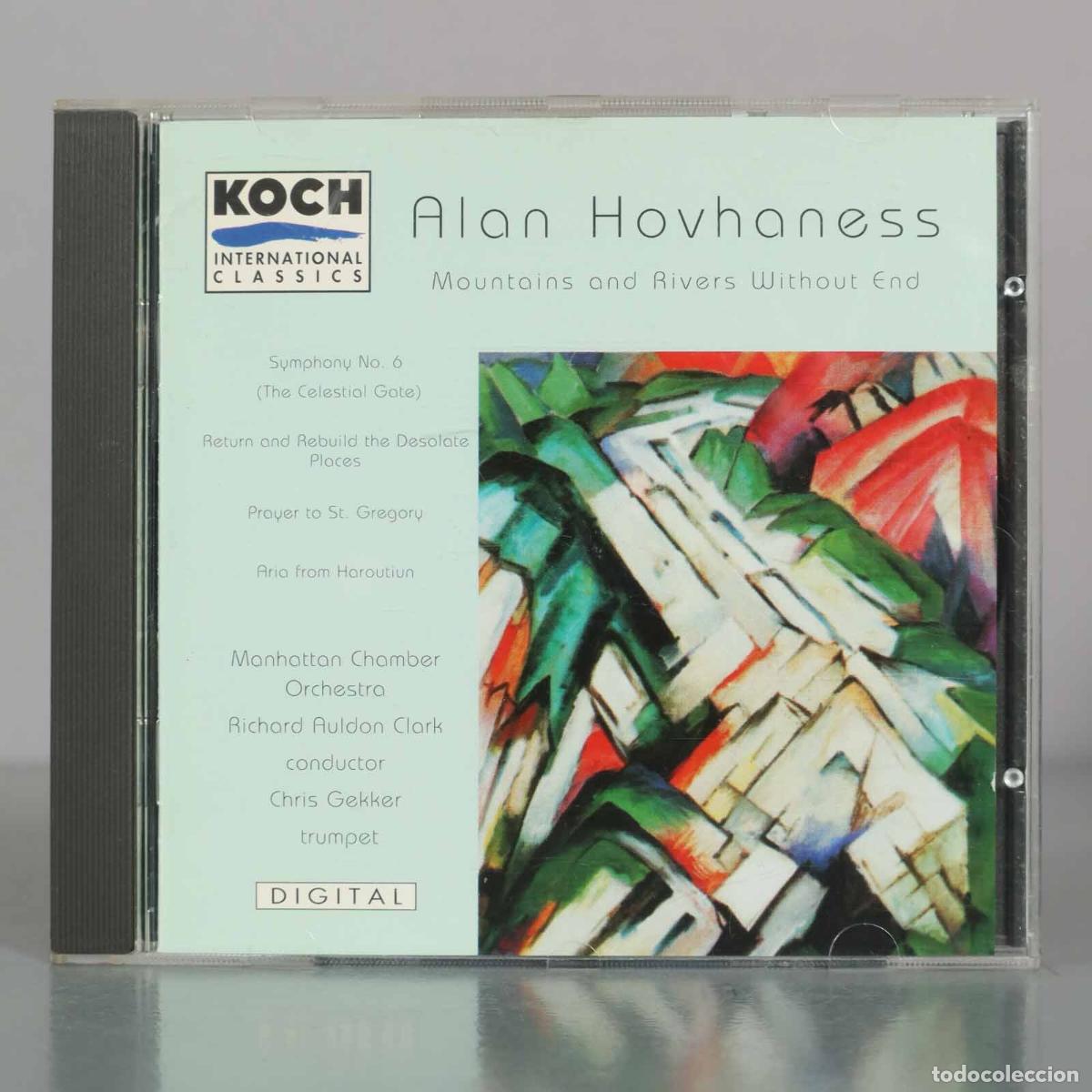 Music CDs: CD. Alan Hovhaness - Mountains and Rivers Without End - Chamber Symphony - Prayer of St. Gregory -
