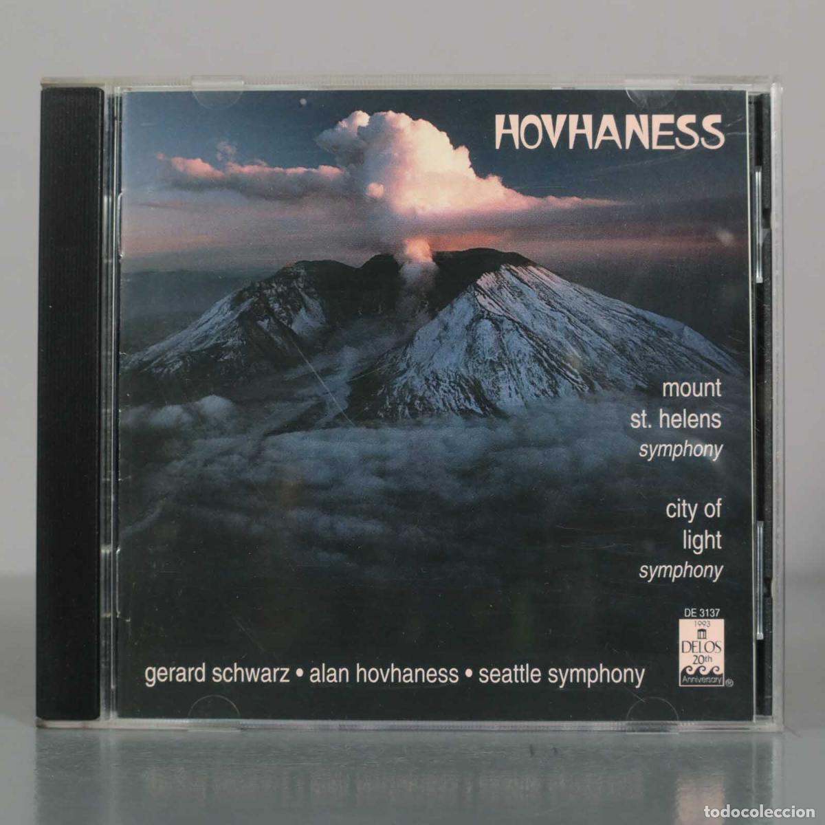 Music CDs: CD. Alan Hovhaness - Symphony No. 50 Mount St. Helens, Symphony No. 22 City of Light - Seattle Symp