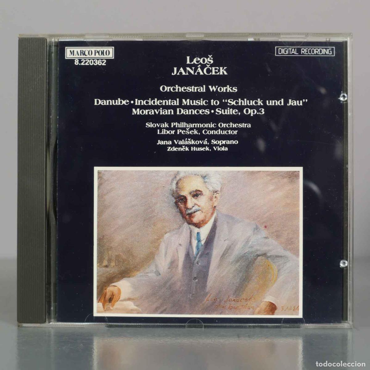 Music CDs: CD. Jan&aacute;ček: Orchestral Works , Libor Pe&scaron;ek, Jana Val&aacute;&scaron;kov&aacute;, Orchestral Works (Danube - Incidental