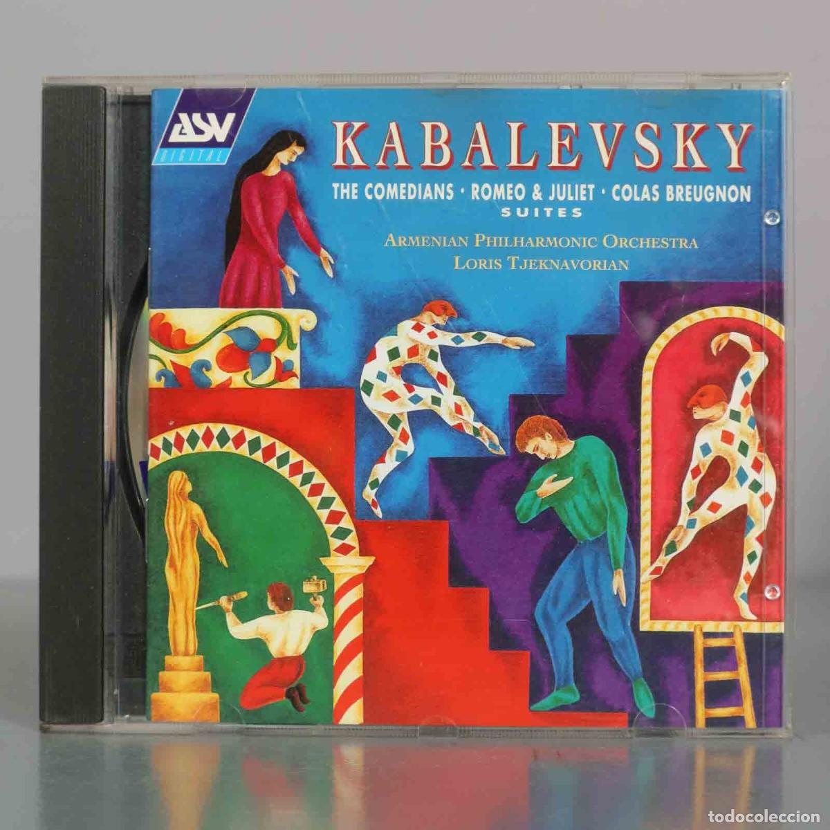 Music CDs: CD. Kabalevsky: Romeo and Juliet, The Comedians, Breugnon - Tjeknavorian