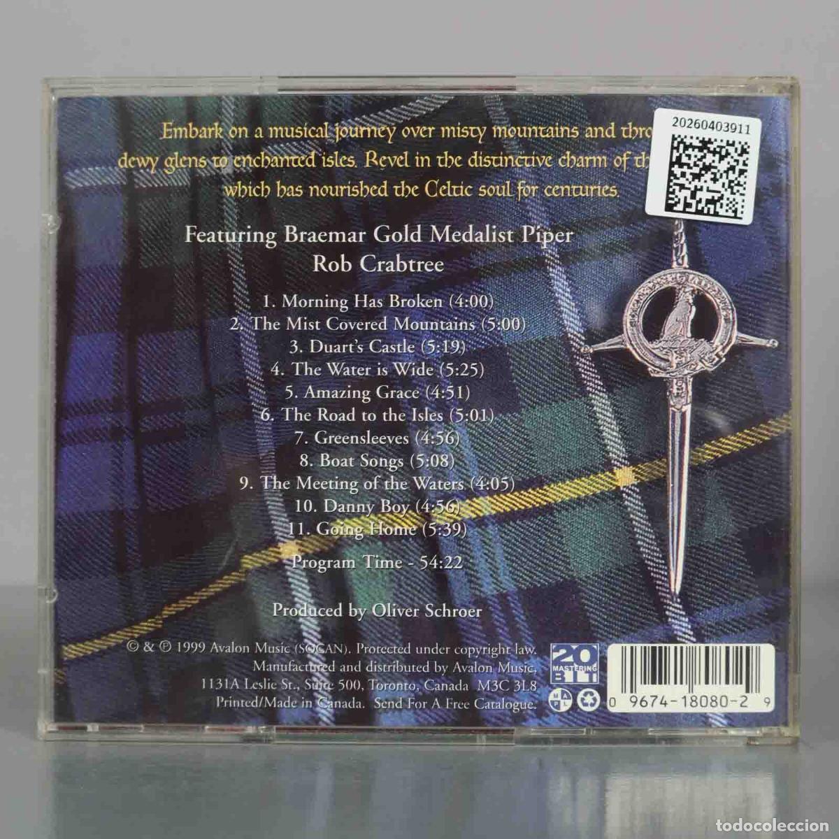 CDs de m&uacute;sica: CD. The Piper&acute;s Legacy - Rob Crabtree - Foto 2