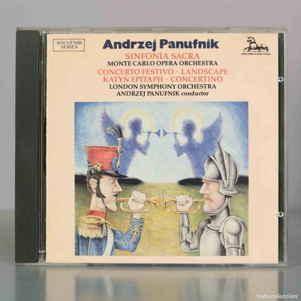 CDs de M&uacute;sica: CD. Andrzej Panufnik - Sinfonia Sacra, Concerto Festivo, Landscape, Katyn Epitaph, Concertino -