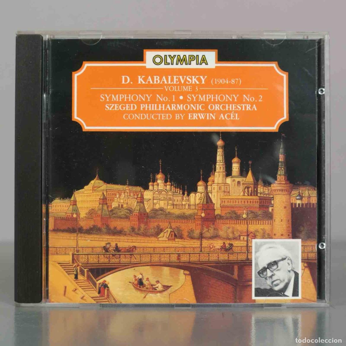 CDs de M&uacute;sica: CD. D. Kabalevsky - Symphony No. 1, Symphony No. 2 - Szeged Philharmonic Orchestra, Erwin Ac&eacute;l