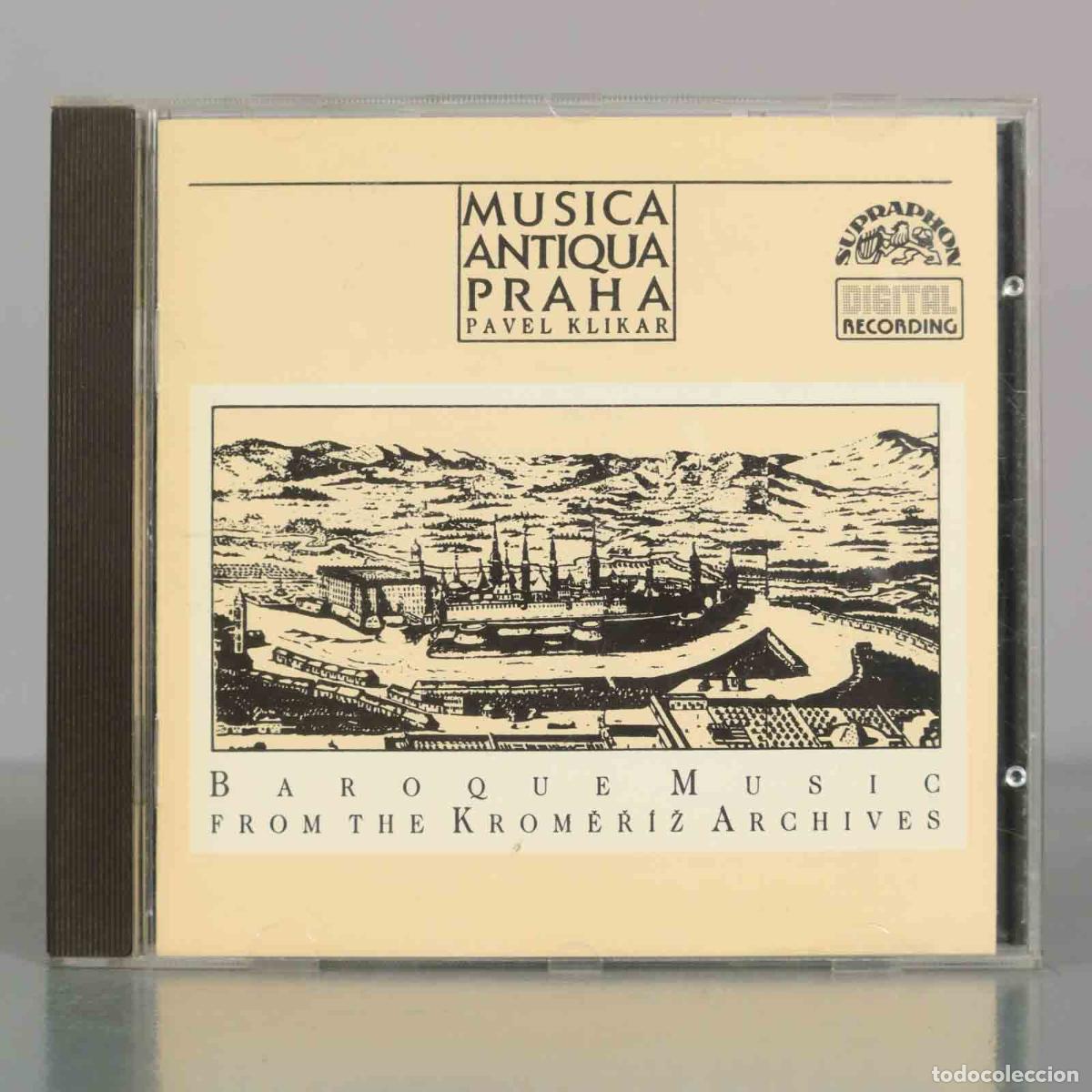 CDs de M&uacute;sica: CD. Baroque Music from the Kroměř&iacute;ž Archives - Musica Antiqua Praha, Pavel Klikar