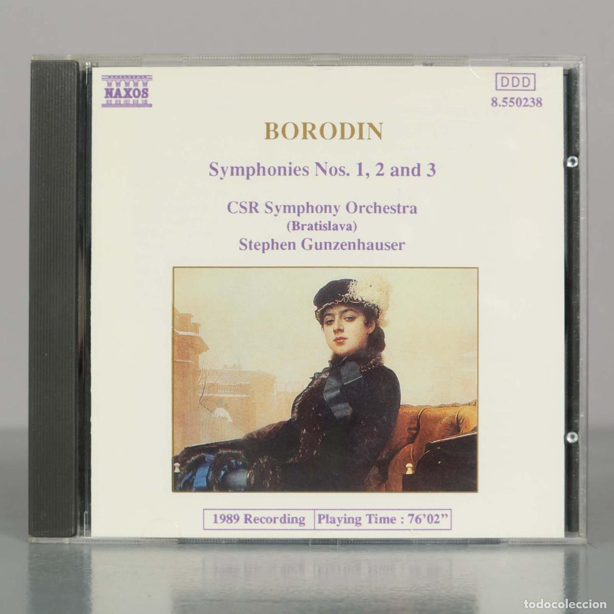 CDs de M&uacute;sica: CD. Borodin - CSR Symphony Orchestra (Bratislava), Gunzenhauser - Symphonies Nos. 1, 2, And 3