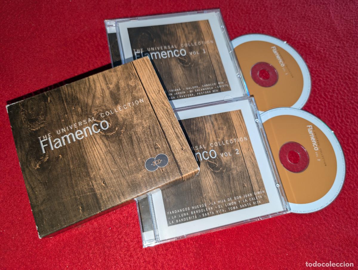 CDs de M&uacute;sica: THE UNIVERSAL COLLECTION Flamenco Vol.1+Vol.2 2CD 2000 CAJA 20 CANCIONES