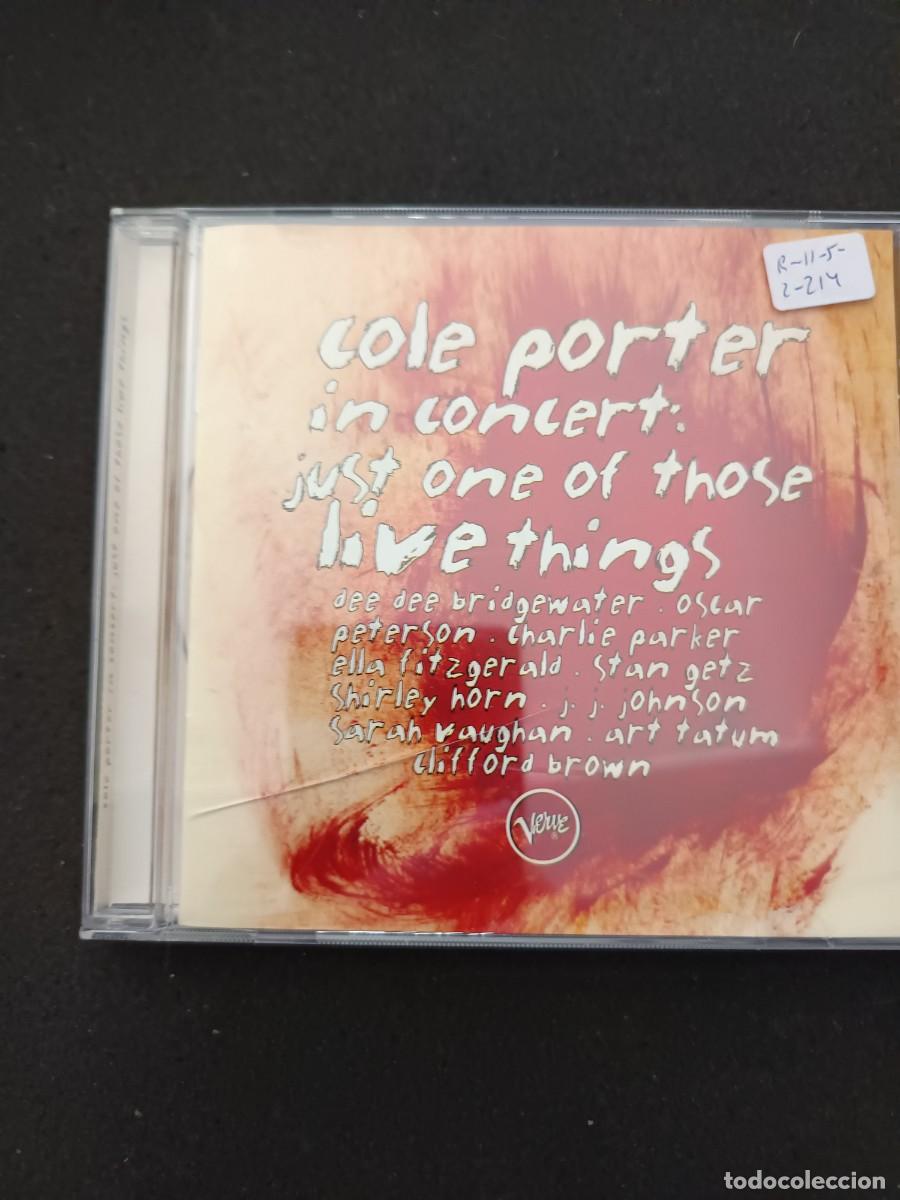 CDs de M&uacute;sica: COLE PORTER IN CONCERT: JUST ONE OF THOSE LIVE THINGS
