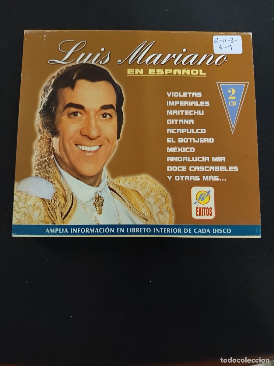 CDs de m&uacute;sica: 2 CD SET. LUIS MARIANO EN ESPA&Ntilde;OL - Foto 1