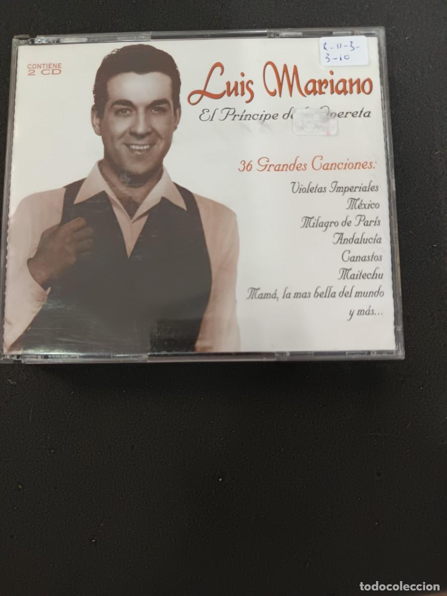 CDs de M&uacute;sica: 2 CD SET. LUIS MARIANO. EL PR&Iacute;NCIPE DE LA OPERETA