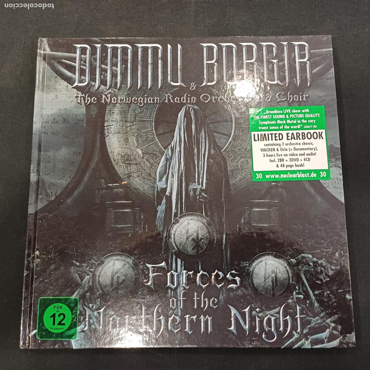 CDs de M&uacute;sica: DIMMU & BORGIR/FORCES OF THE NORTHERN NIGHT/EARBOOK 2BR+2DVD+4CD/METAL.