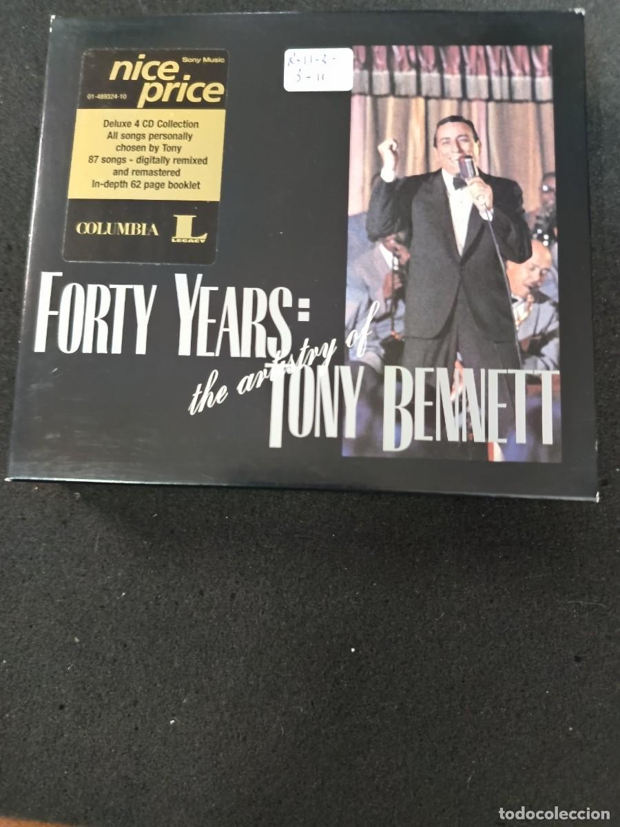 CDs de M&uacute;sica: 4 CD SET. FORTY YEARS: THE ARTISTRY OF TONY BENNETT