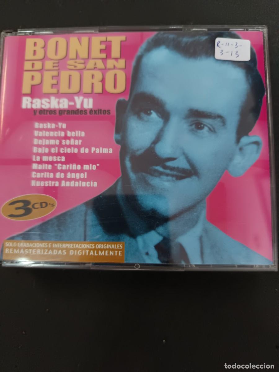 CDs de M&uacute;sica: 3 CD SET. BONET SE SAN PEDRO. RASKA-YU Y OTROS GRANDES &Eacute;XITOS