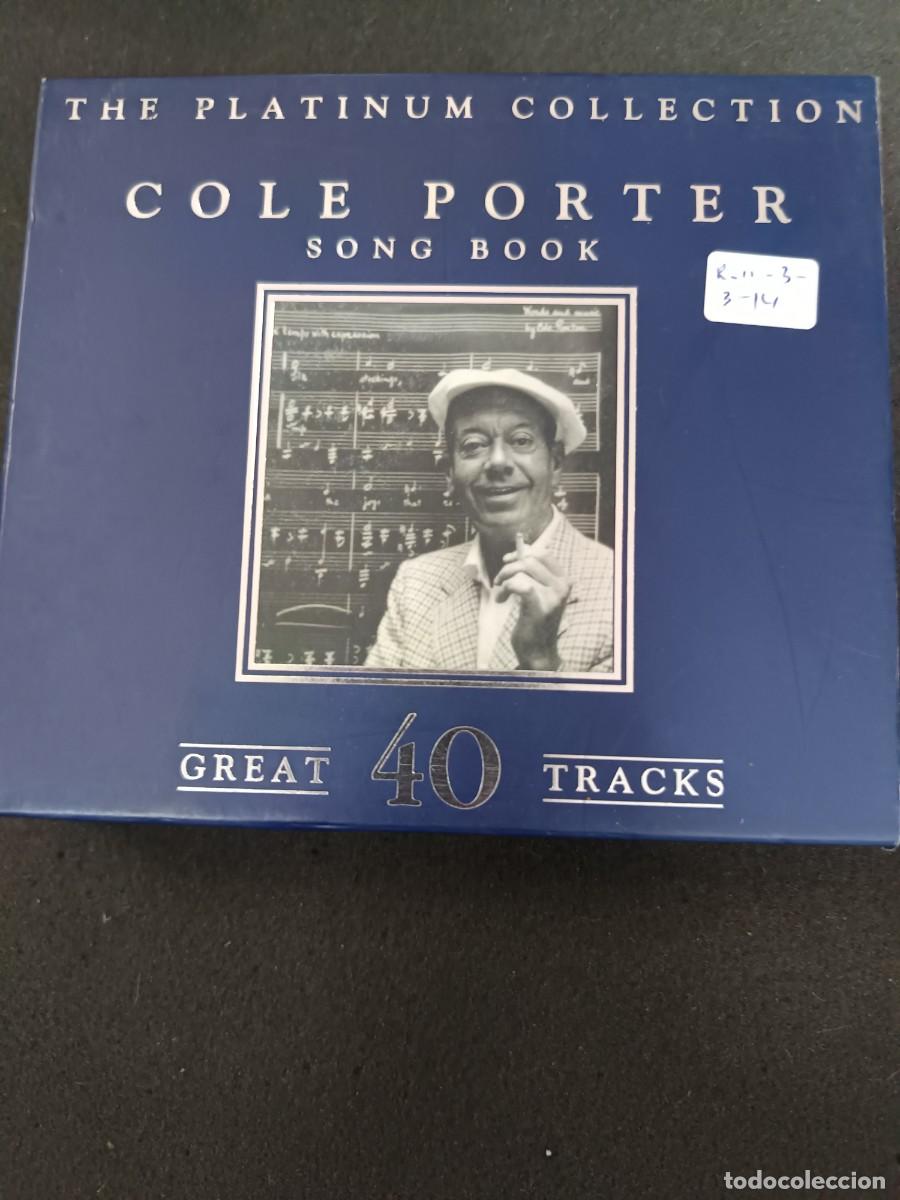 CDs de M&uacute;sica: 2 CD SET. COLE PORTER SONG BOOK. THE PLATINUM COLLECTION. 40 GREAT TRACKS
