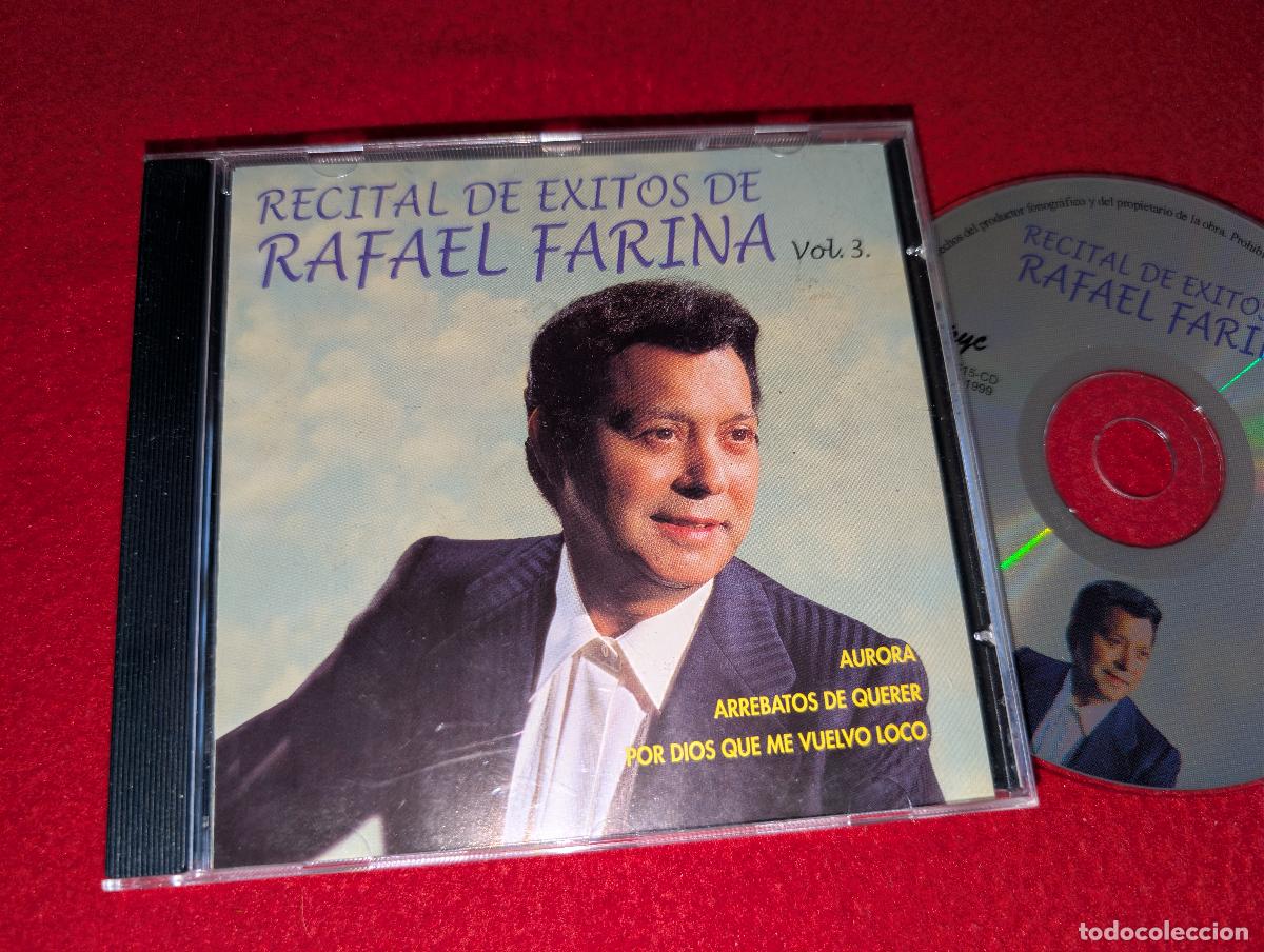 CDs de M&uacute;sica: RAFAEL FARINA Recital de exitos de Vol.3 CD 1999 Tipye