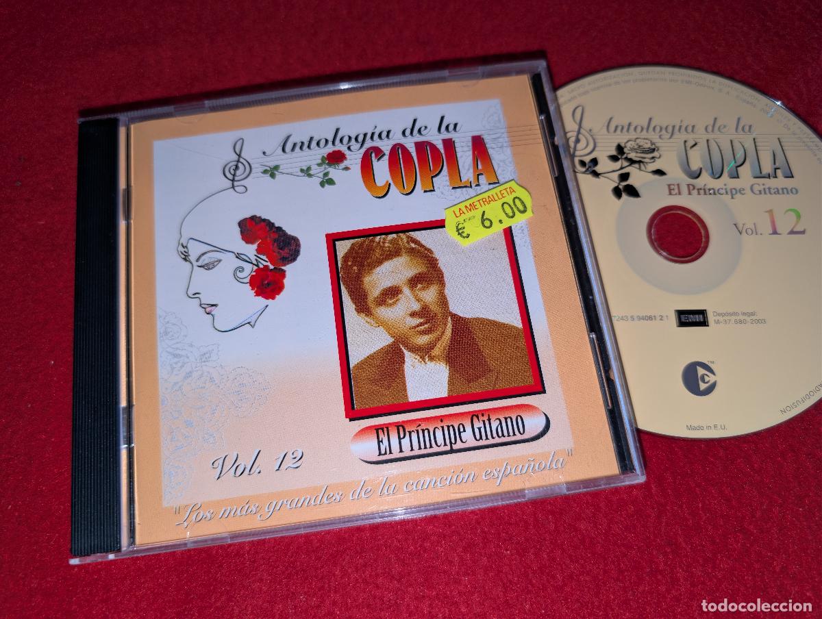 CDs de M&uacute;sica: EL PRINCIPE GITANO Antologia de la Copla Vol.12 CD 2003 EMI