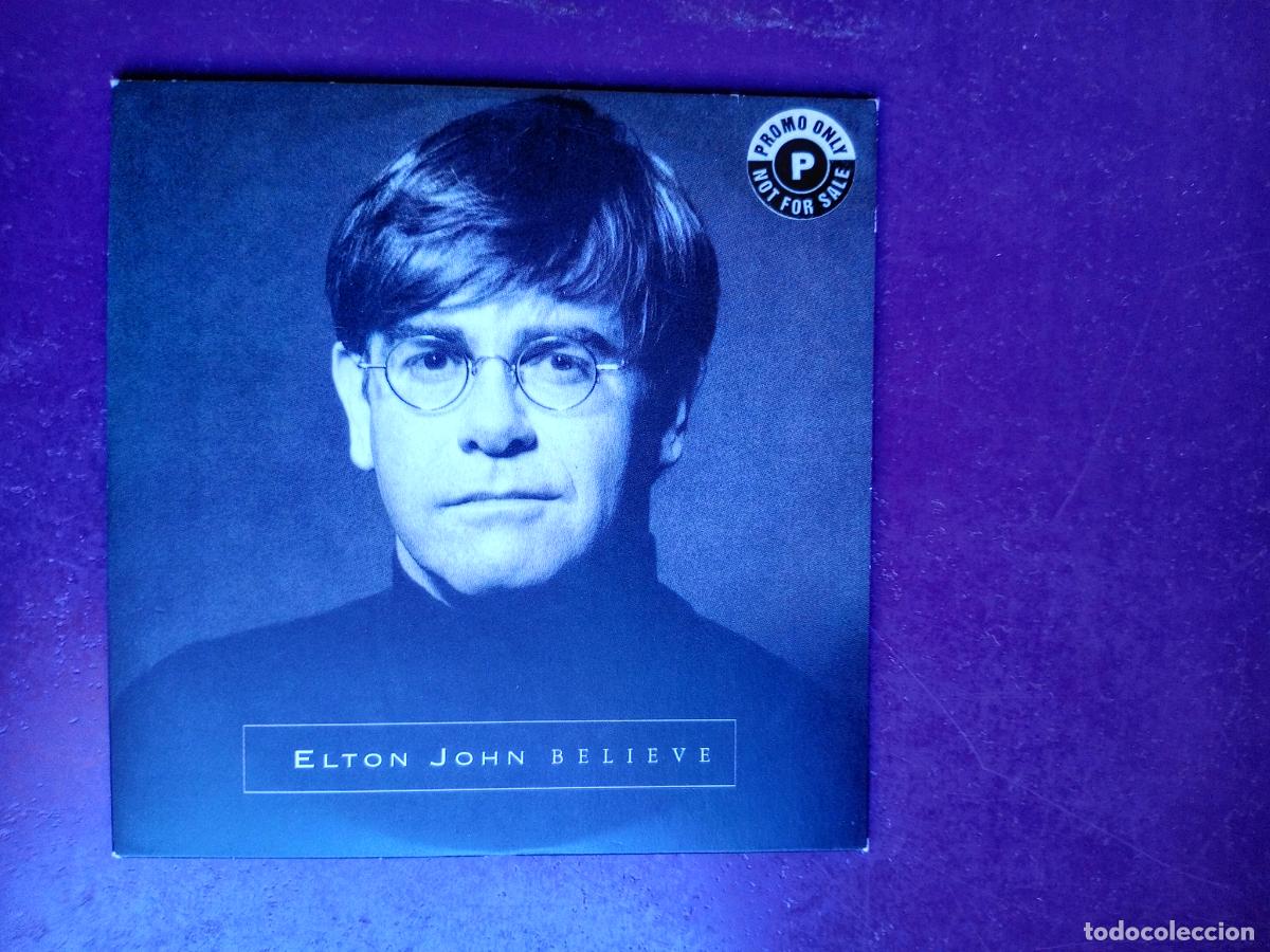 CDs de M&uacute;sica: Elton John - Believe - CD Sg ROCKET RECORD 1995 PROMO 1 TEMA