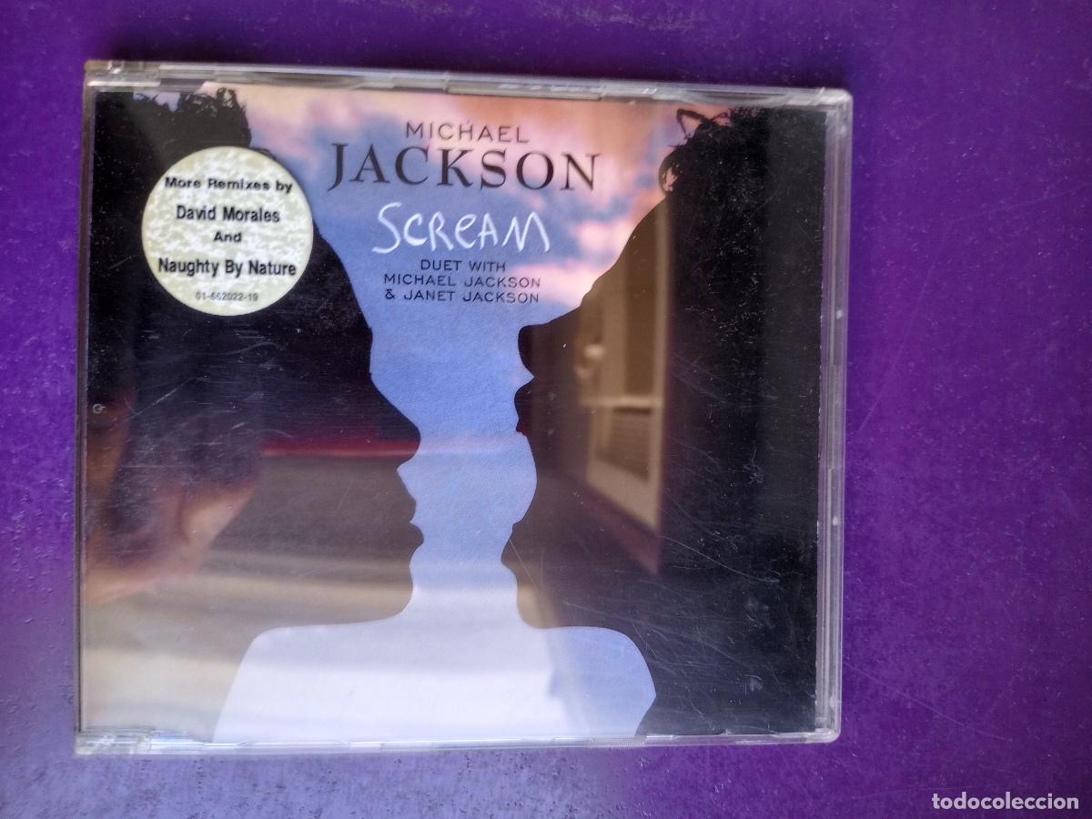 CDs de M&uacute;sica: Michael Jackson &lrm;&ndash; & Janet Jackson &ndash; Scream - CD Sg EPIC 1995 4 TEMAS