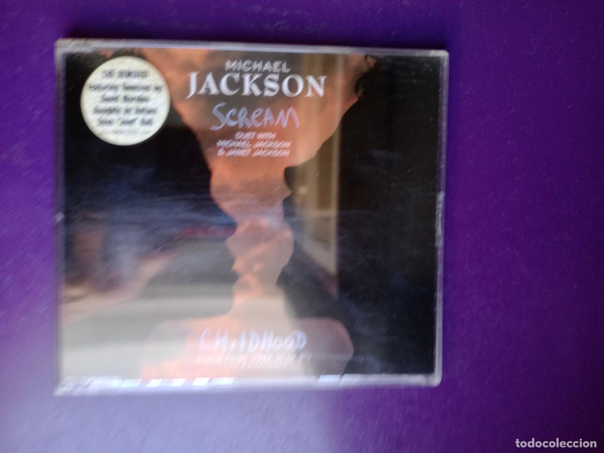 CDs de M&uacute;sica: Michael Jackson &lrm;&ndash; & Janet Jackson &ndash; Scream - CD Sg EPIC 1995 5 TEMAS