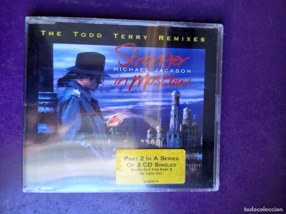 CDs de M&uacute;sica: Michael Jackson &lrm;&ndash; Stranger In Moscow (The Todd Terry Remixes) - CD Sg EPIC 1996 7 TEMAS, PRECINTADO