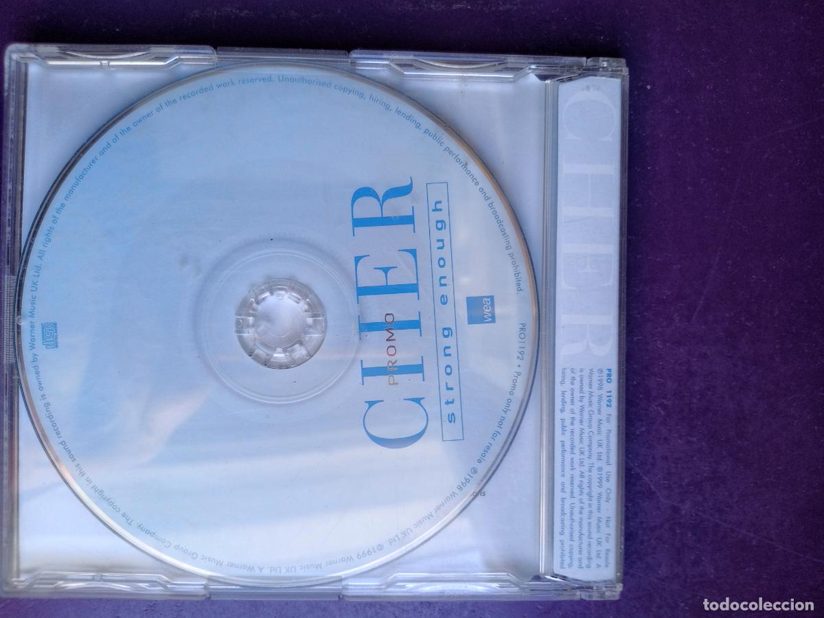 CDs de M&uacute;sica: Cher &ndash; Strong Enough - CD Sg WEA 1999 1 TEMA, PROMO SIN USO