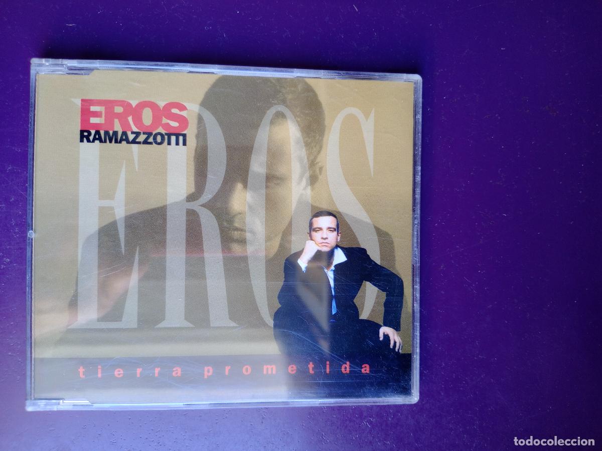 CDs de M&uacute;sica: Eros Ramazzotti Con Icy Bro &ndash; Tierra Prometida - CD Sg BMG 1998, 1 TEMA, PROMO SIN USO