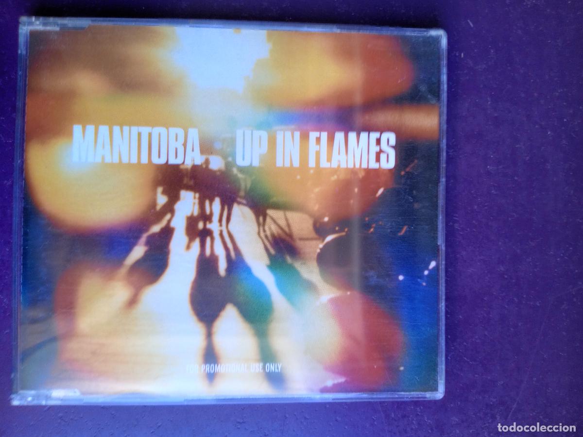 CDs de M&uacute;sica: Manitoba &ndash; Up In Flames - CD LEAF 2003, 10 TEMAS LP COMPLETO, PROMO SIN USO - INDIE FOLK ROCK