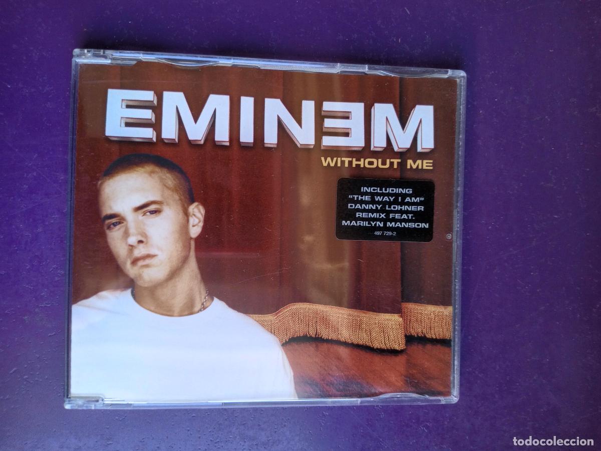 CDs de M&uacute;sica: Eminem &ndash; Without Me - CD EP SHADY AFTERMATH 2002, 4 TEMAS - SIN USO - HIP HOP