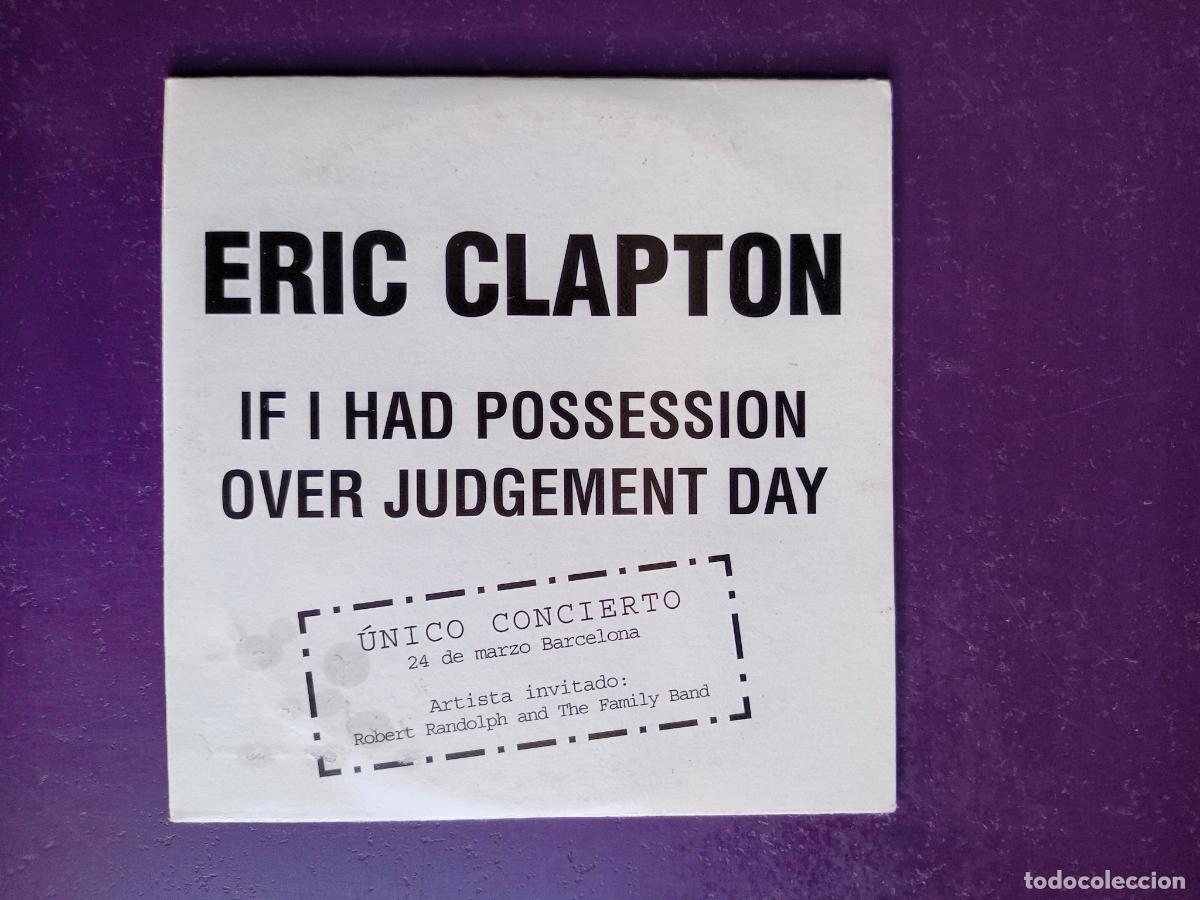 CDs de M&uacute;sica: Eric Clapton &ndash; If I Had Possession Over Judgement Day - CD Sg REPRISE 2004 - PROMO GIRA ESPA&Ntilde;OLA