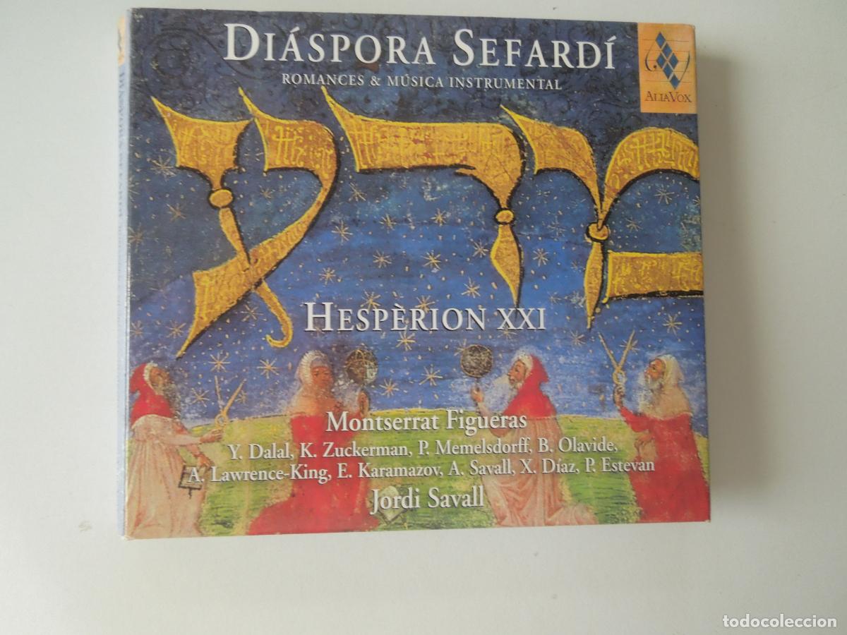 CDs de M&uacute;sica: DIASPORA SEFARD&Iacute; - ROMANCES & MUSICA INSTRUMENTAL - HESPERION XXI - JORDI SAVALL - DIGIPACK 2CD,S