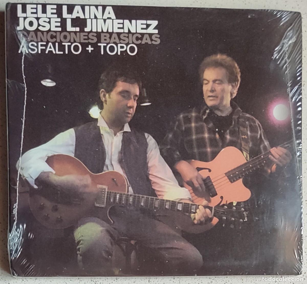 CDs de M&uacute;sica: LELE LAINA, JOSE L. JIMENEZ - CANCIONES BASICAS, ASFALTO + TOPO (CD)2004 -13 TEMAS - DIGIPACK
