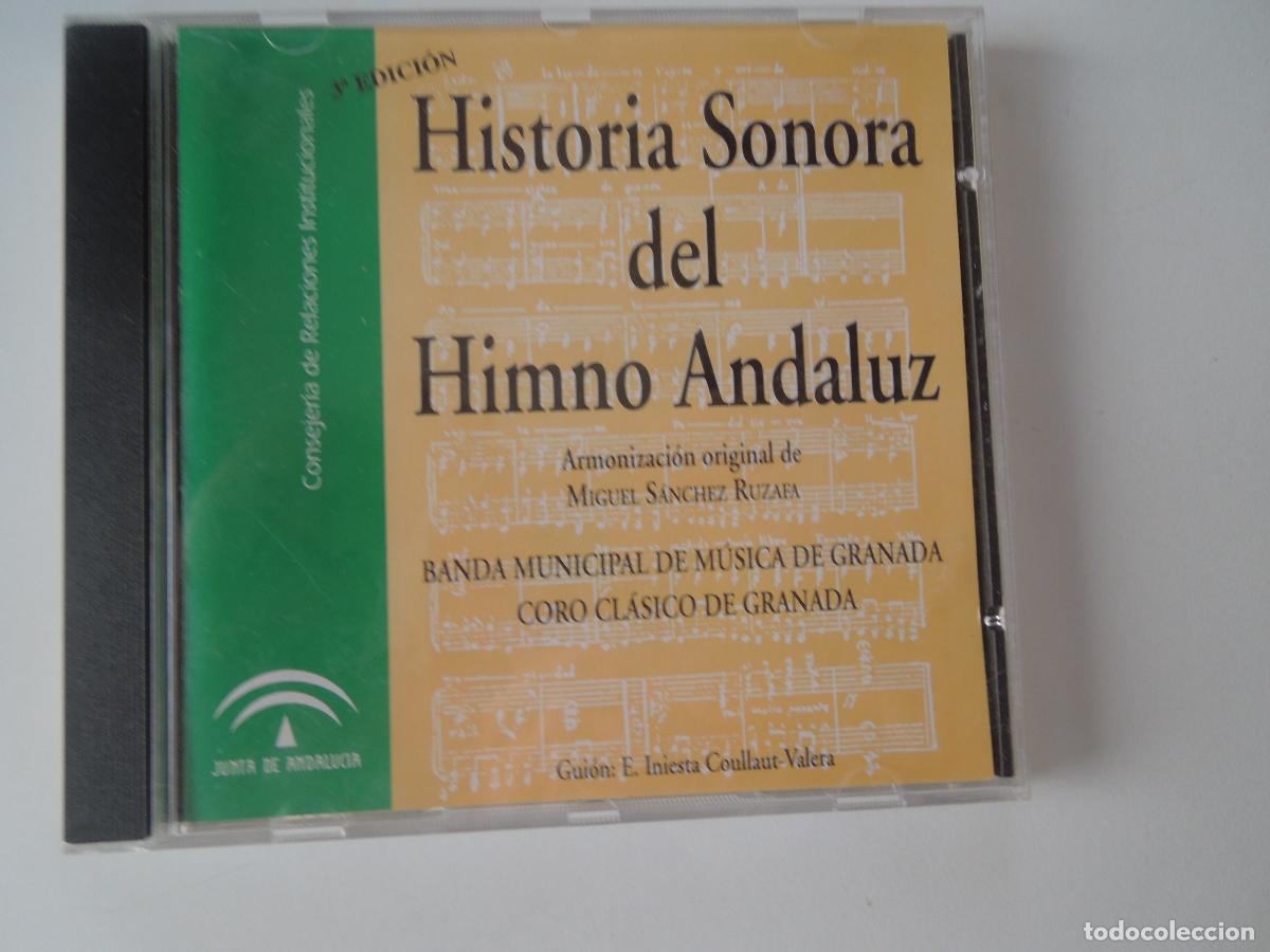 CDs de M&uacute;sica: HISTORIA SONORA DEL HIMNO DE ANDALUCIA - MIGUEL SANCHEZ RUZAFA - CORO CLASICO DE GRANADA - CD