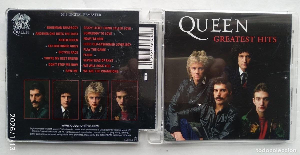 CDs de M&uacute;sica: QUEEN. GREATEST HITS. CD.