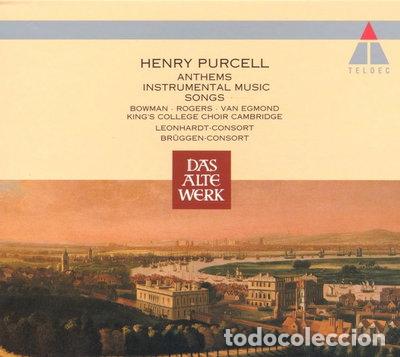 CDs de M&uacute;sica: Purcell: Anthems / Instrumental Music / Songs- 0090317760827
