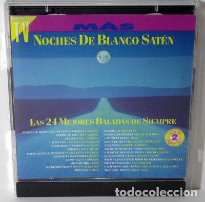 CDs de M&uacute;sica: Noches De Blanco Sat&eacute;n - Las 24 Mejores Baladas De Siempre- 0077779824625