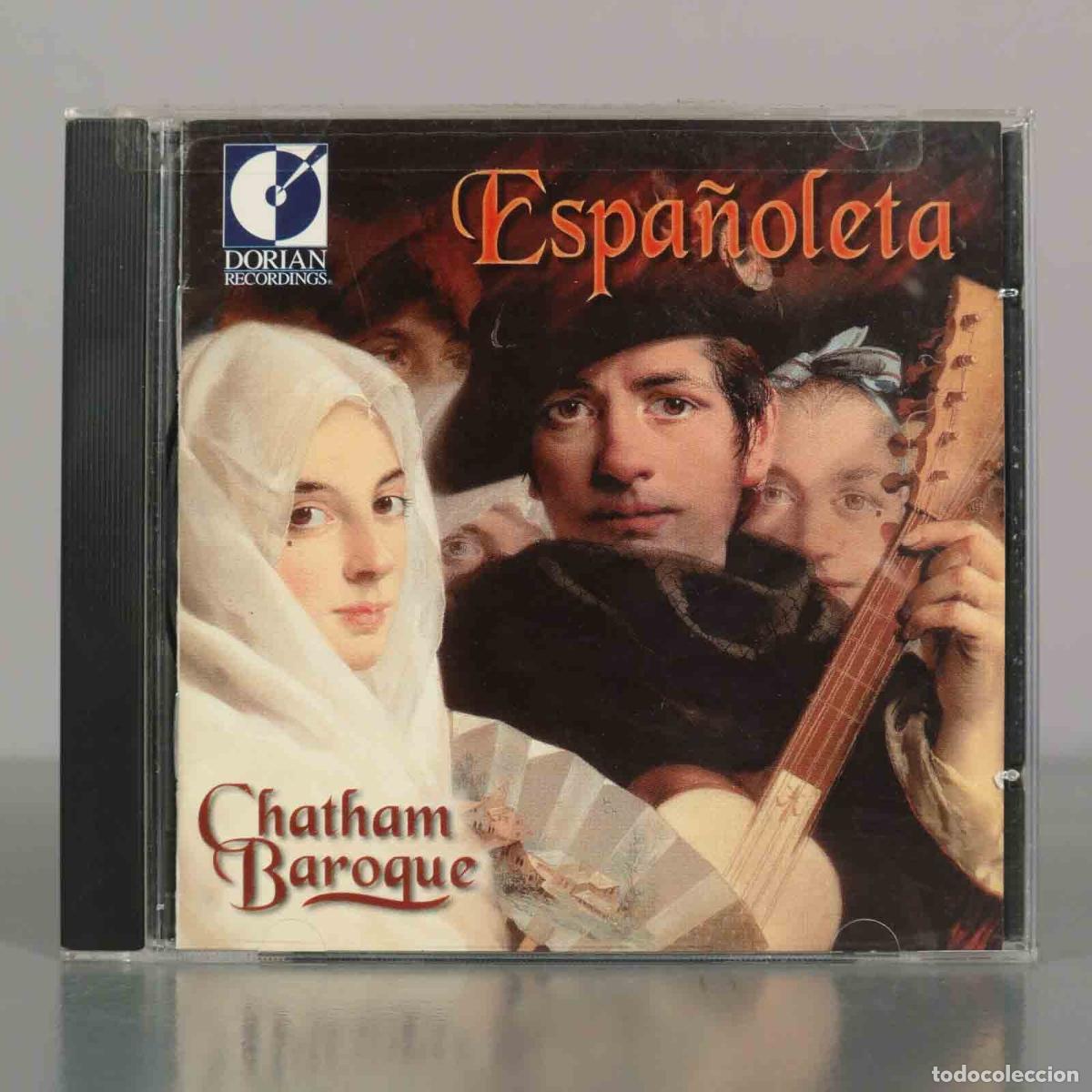 CDs de M&uacute;sica: CD. Espa&ntilde;oleta - Chatham Baroque, Andrea Falconieri, Diego Ortiz, Francisco Jos&eacute; de Castro, Gaspar