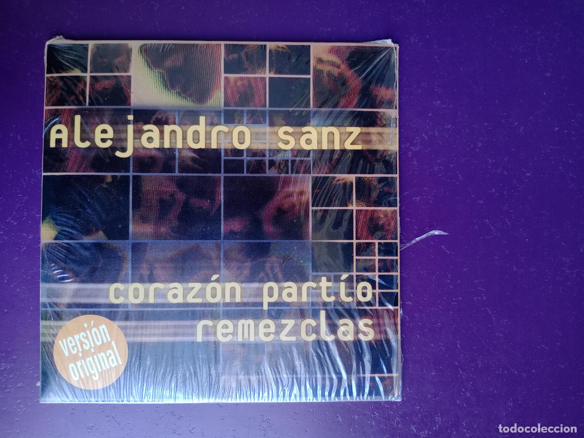 CDs de M&uacute;sica: Alejandro Sanz &ndash; Coraz&oacute;n Part&iacute;o (Remezclas) - CD Sg WEA 1998 - 3 TEMAS - SIN USO