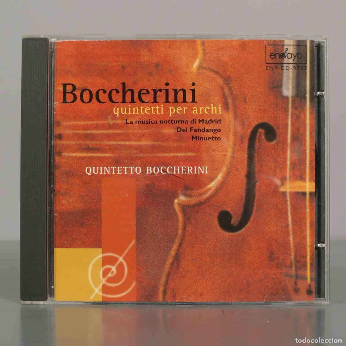 CDs de M&uacute;sica: CD. Quintetti per archi - Luigi Boccherini - Quintetto Boccherini