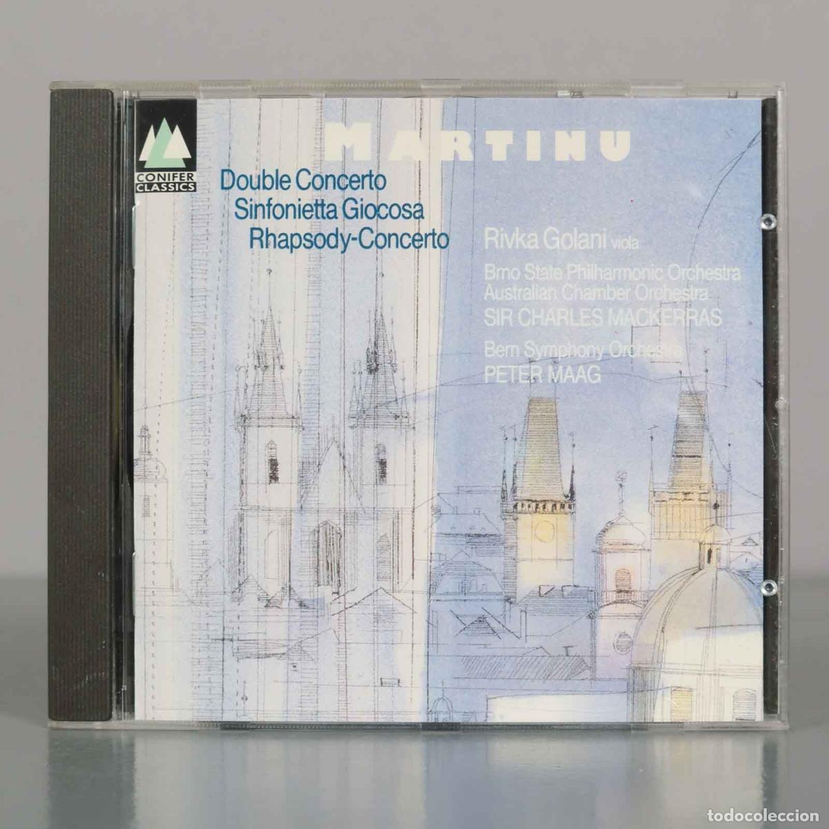 CDs de M&uacute;sica: CD. Martinu - Double Concerto, Sinfonietta Giocosa, Rhapsody-Concerto - Sir Charles Mackerras, Pete