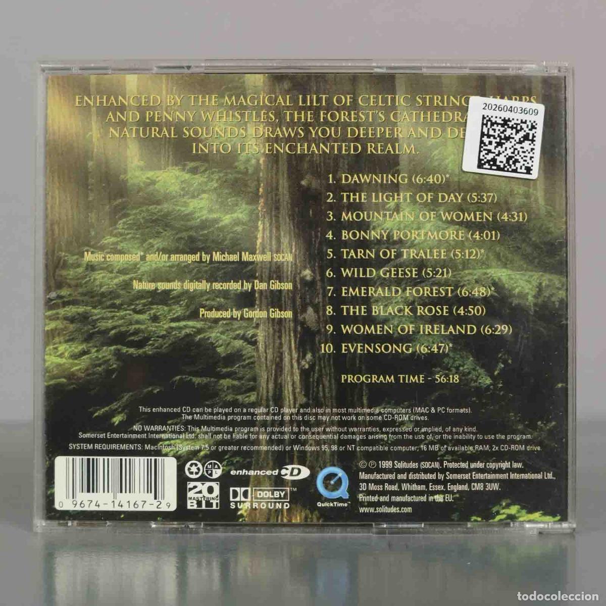 CDs de m&uacute;sica: CD. Emerald Forest - Dan Gibson, Michael Maxwell - Foto 2