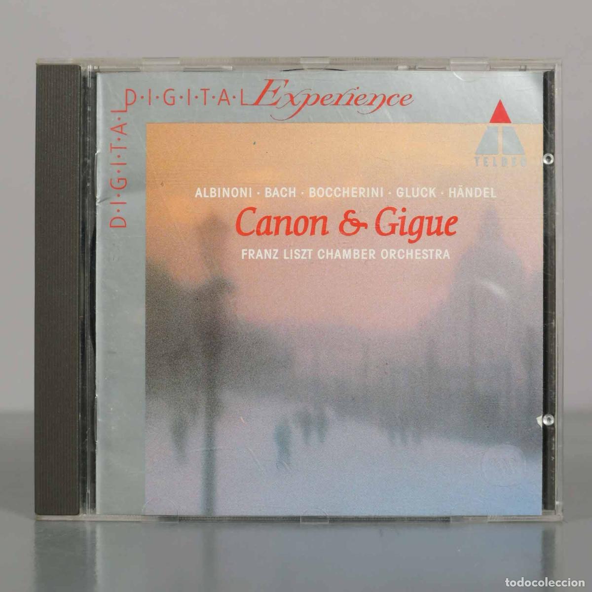 CDs de M&uacute;sica: CD. Canon and Gigue - Franz Liszt Chamber Orchestra - Albinoni, Bach, Boccherini, Gluck, H&auml;ndel, J&aacute;n