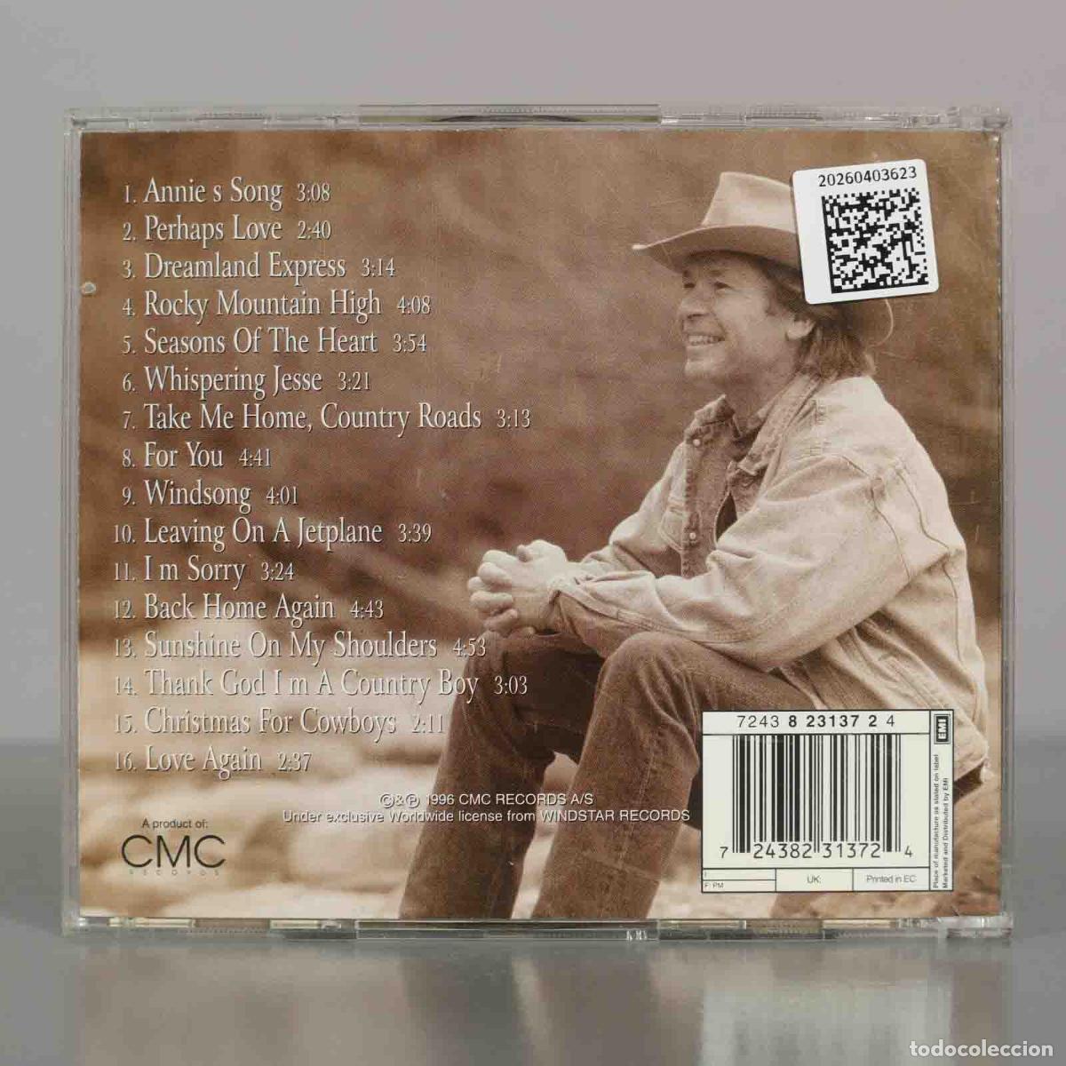 CDs de m&uacute;sica: CD. The Unplugged Collection - John Denver - Foto 2