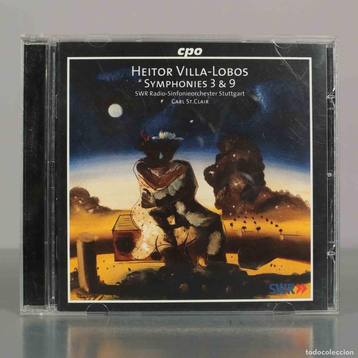 CDs de M&uacute;sica: CD. Heitor Villa-Lobos - Symphonies 3 and 9 - SWR Radio-Sinfonieorchester Stuttgart, Carl St. Clair