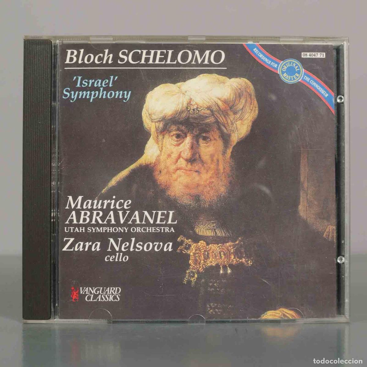 CDs de M&uacute;sica: CD. Ernest Bloch - Schelomo - Israel Symphony - Maurice Abravanel, Utah Symphony Orchestra, NELSOVA