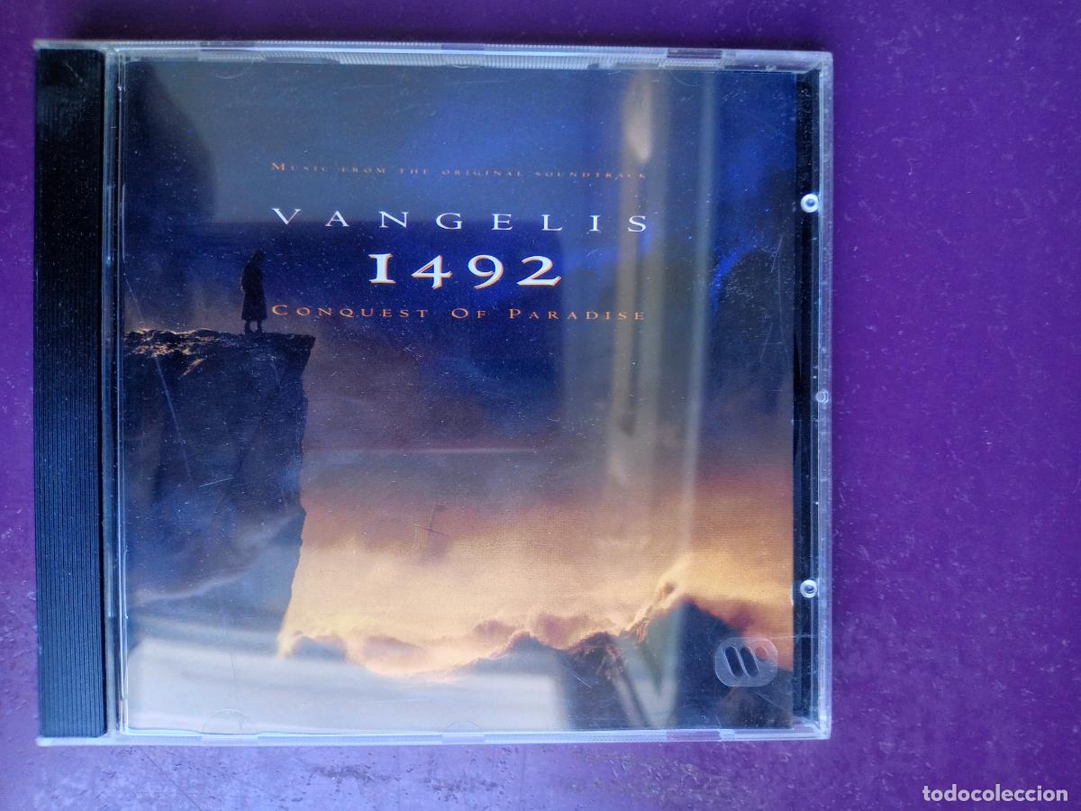 CDs de M&uacute;sica: Vangelis &ndash; 1492 &ndash; Conquest Of Paradise - CD EASTWEST 1992 - BSO, CINE, LA CONQUISTA DEL PARAISO