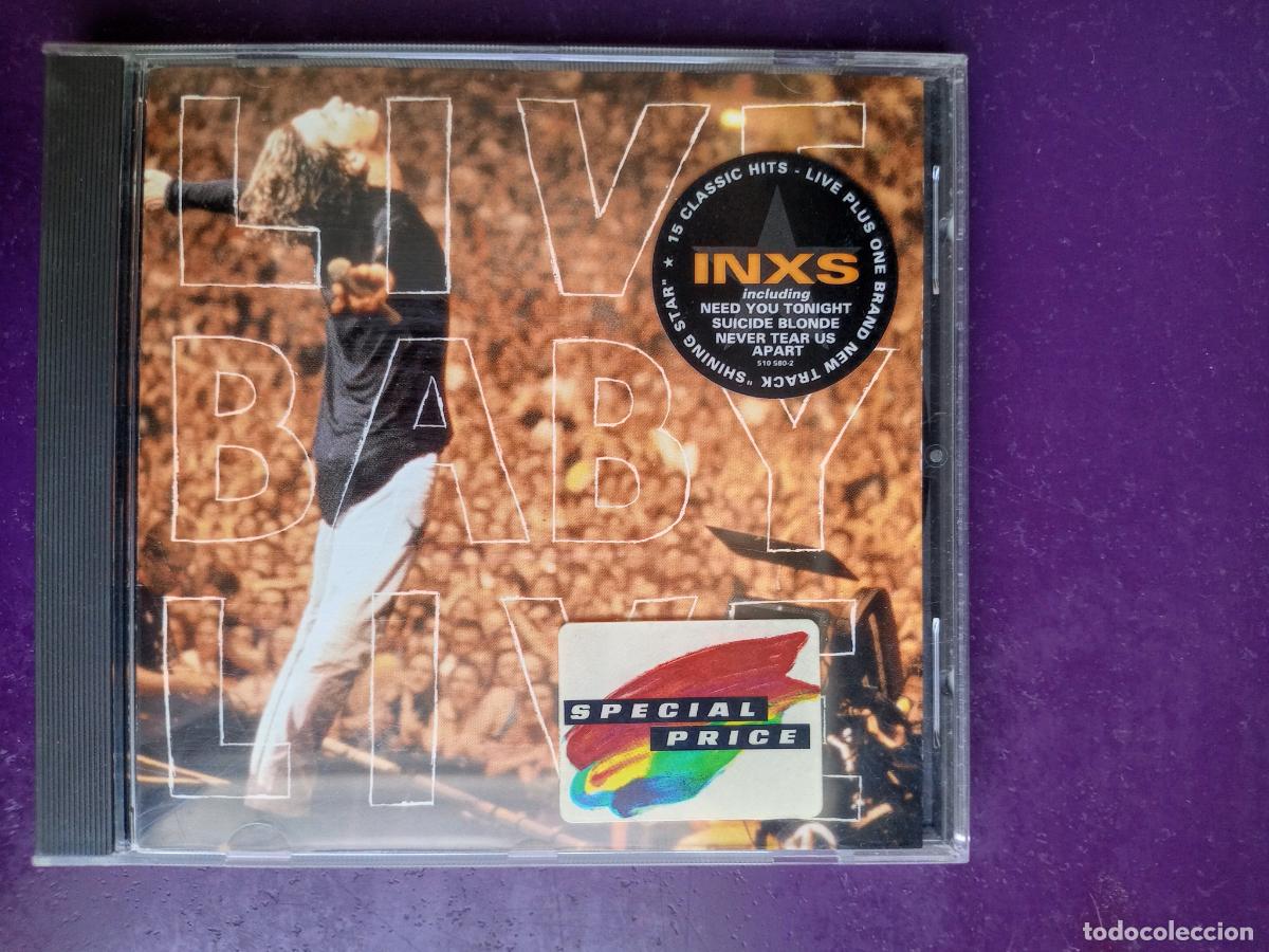CDs de M&uacute;sica: INXS &ndash; Live Baby Live - CD MERCURY 1991 - SIN APENAS USO
