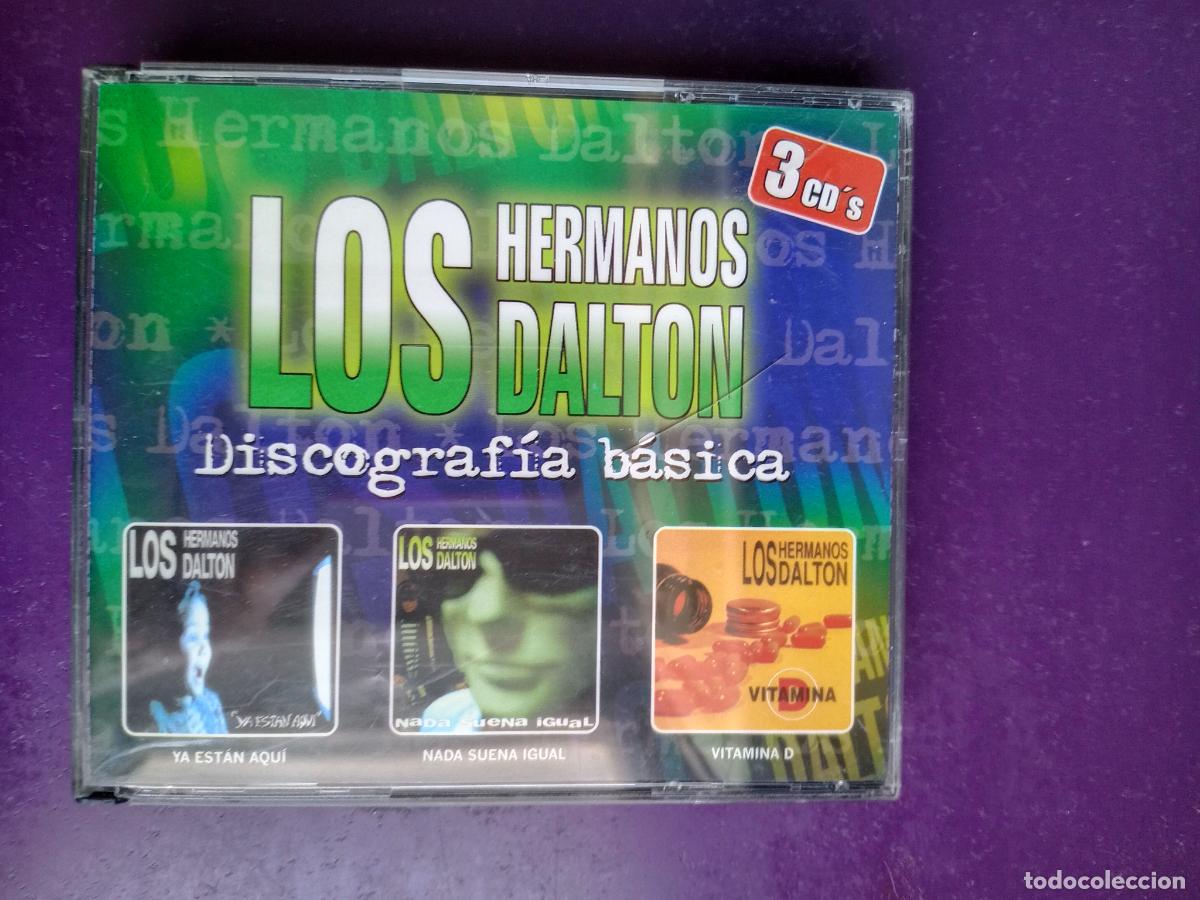 CDs de M&uacute;sica: Los Hermanos Dalton &lrm;&ndash; Discograf&iacute;a B&aacute;sica - TRIPLE CD DRO 2002 - SIN APENAS USO - POP ROCK