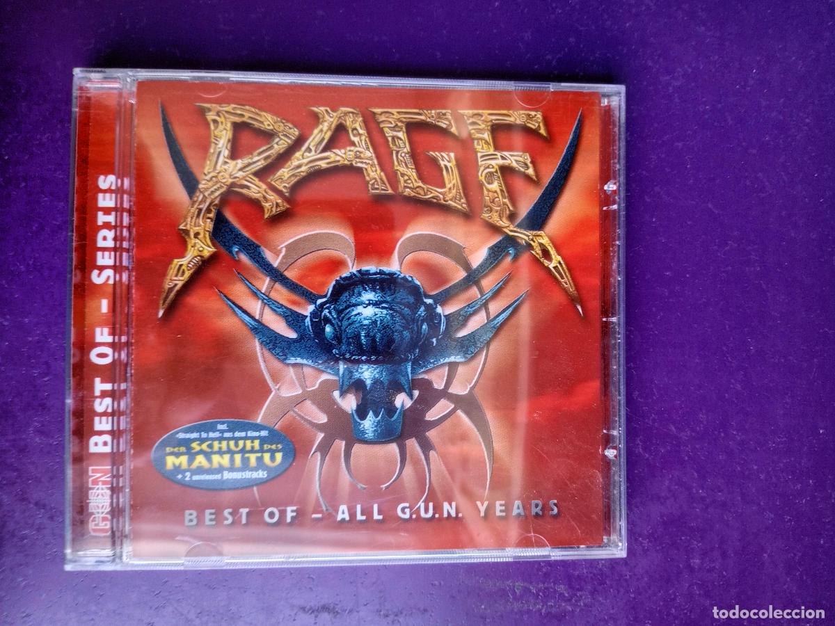 CDs de M&uacute;sica: Rage &ndash; Best Of All G.U.N. Years - CD BMG 2001 - MUY POCO USO - HEAVY METAL