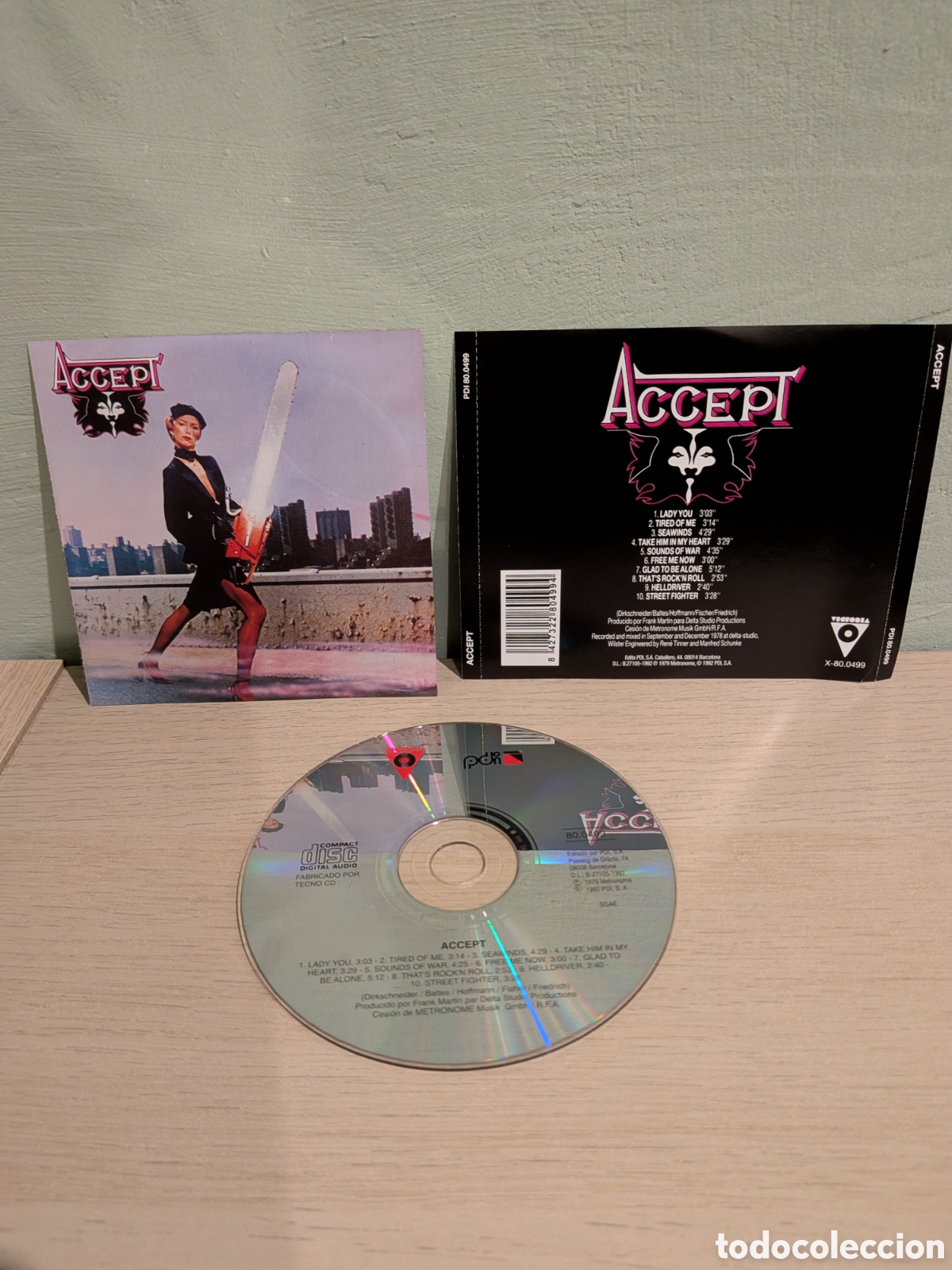 CDs de M&uacute;sica: LOT Accept + AC/DC - 2 CD Hard Rock Heavy Metal