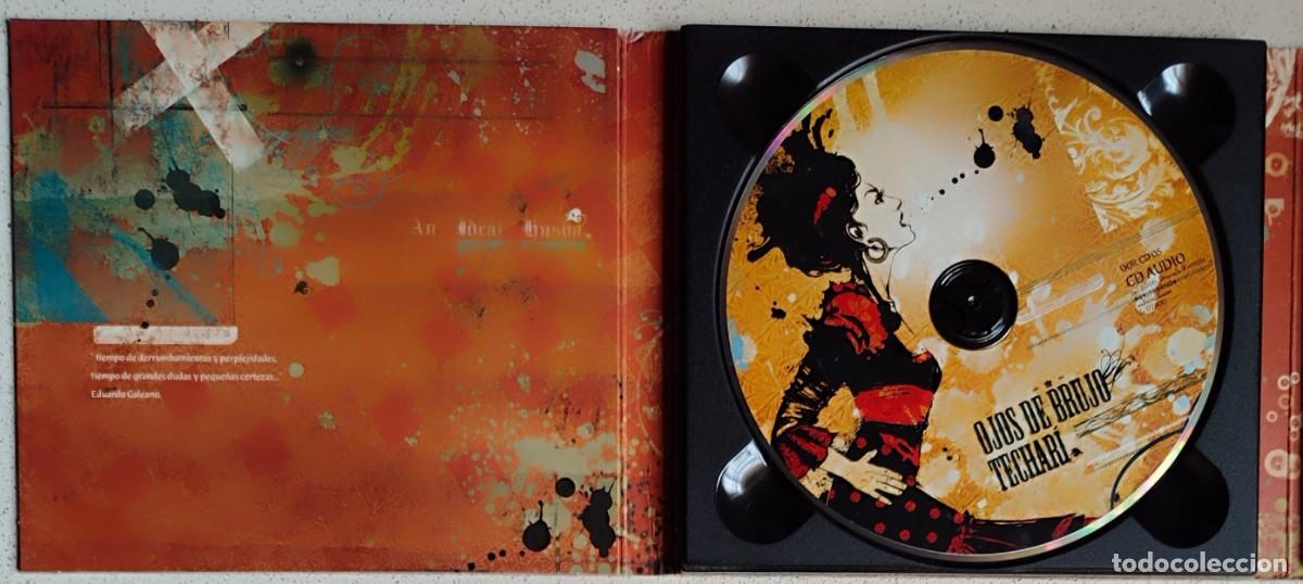 CDs de m&uacute;sica: OJOS DE BRUJO - TECHARI (CD+CD ROM) 2006 - 14 TEMAS - DIGIPAK - Foto 3