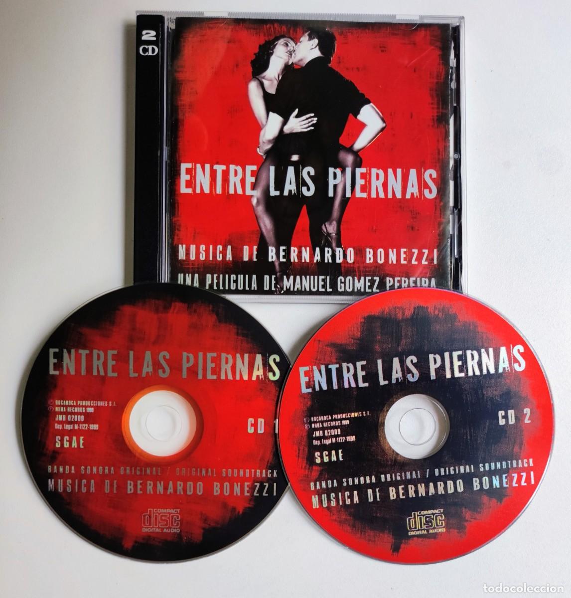 CDs de M&uacute;sica: DOBLE CD BSO - ENTRE LAS PIERNAS / BERNARDO BONEZZI - 1999 NUBA RECORDS